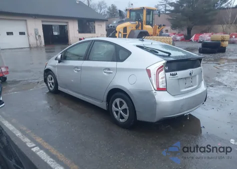 2013 Toyota Prius Three from USA, damaged, VIN JTDKN3DU4D5614034